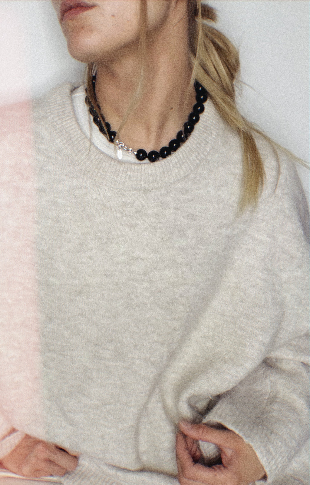 Accent element necklace | Onyx