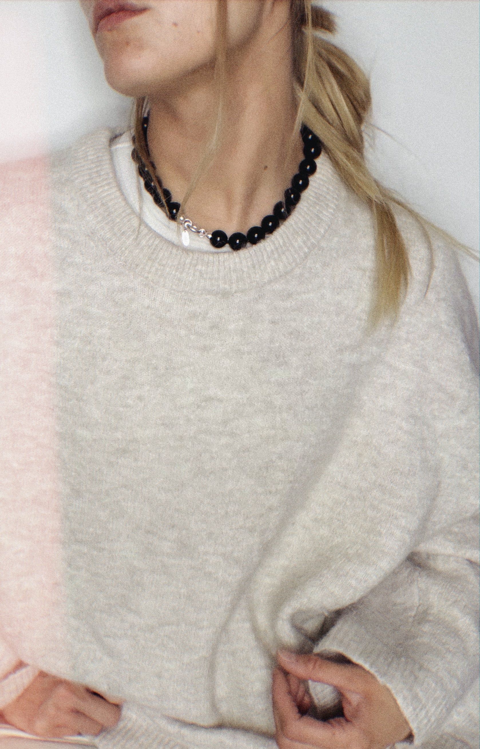 Accent element necklace | Onyx