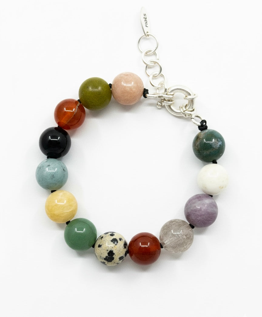 Fusion beads bracelet | 12mm