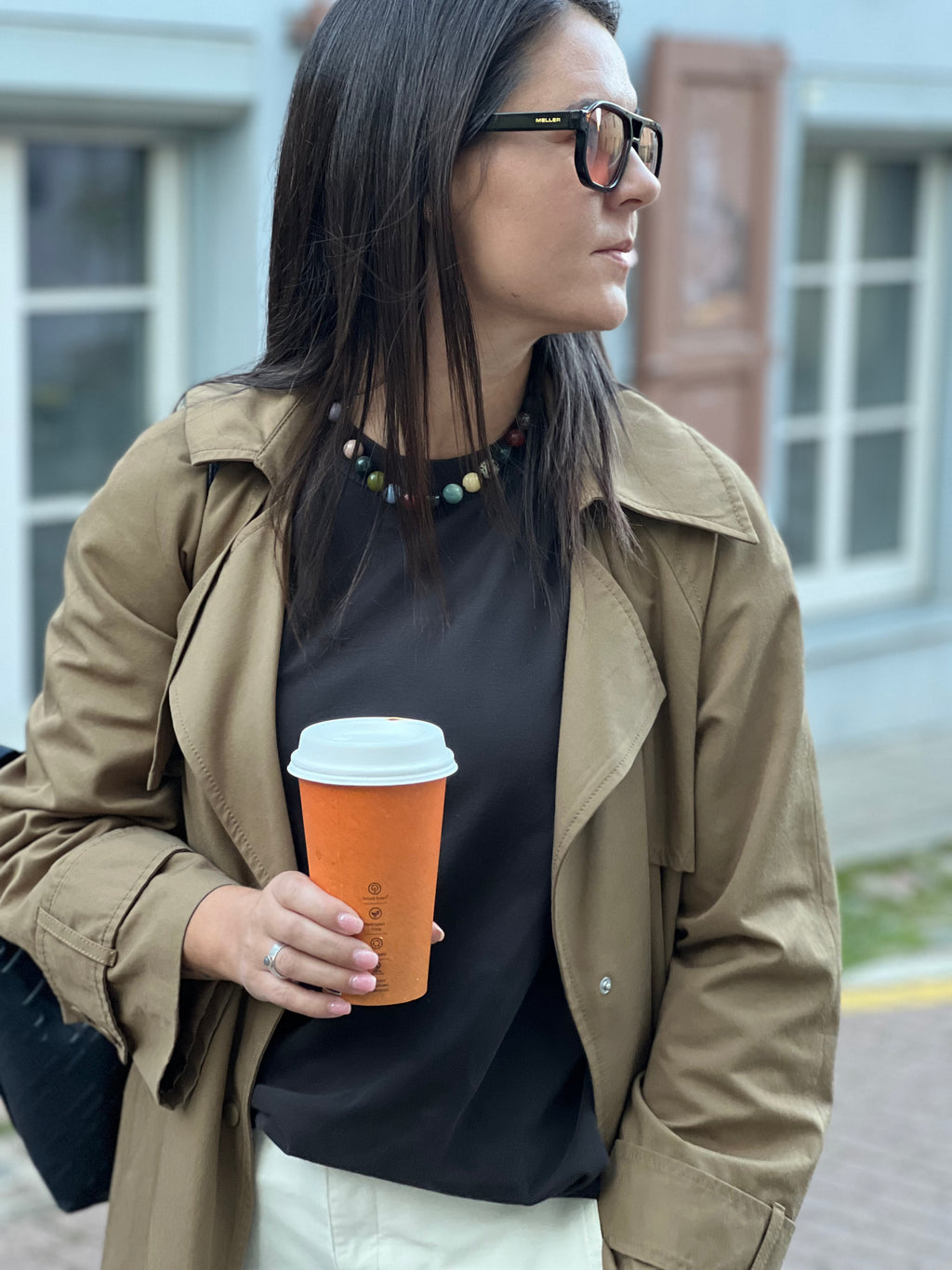 Spalvoti natūralių akmenų kasdieniniai karoliai su paauksuotu arba 925 sidabro užsegimu – FIDÈS