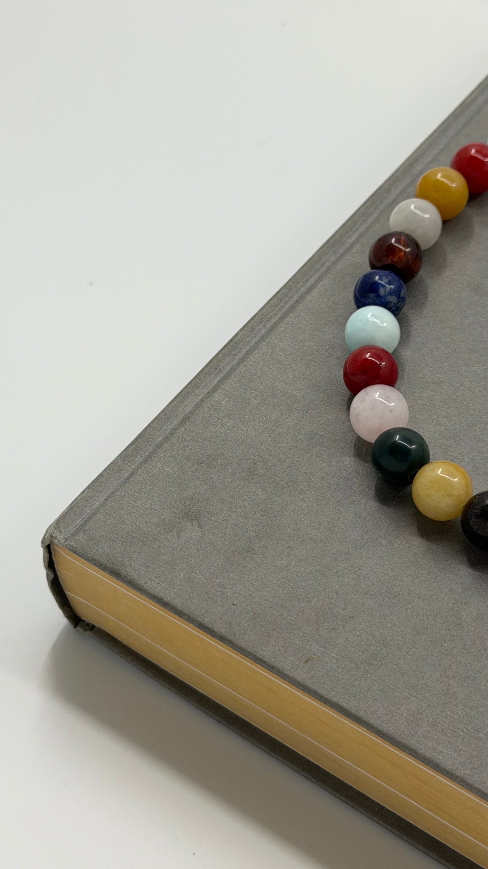 Fusion beads necklace |  12 mm