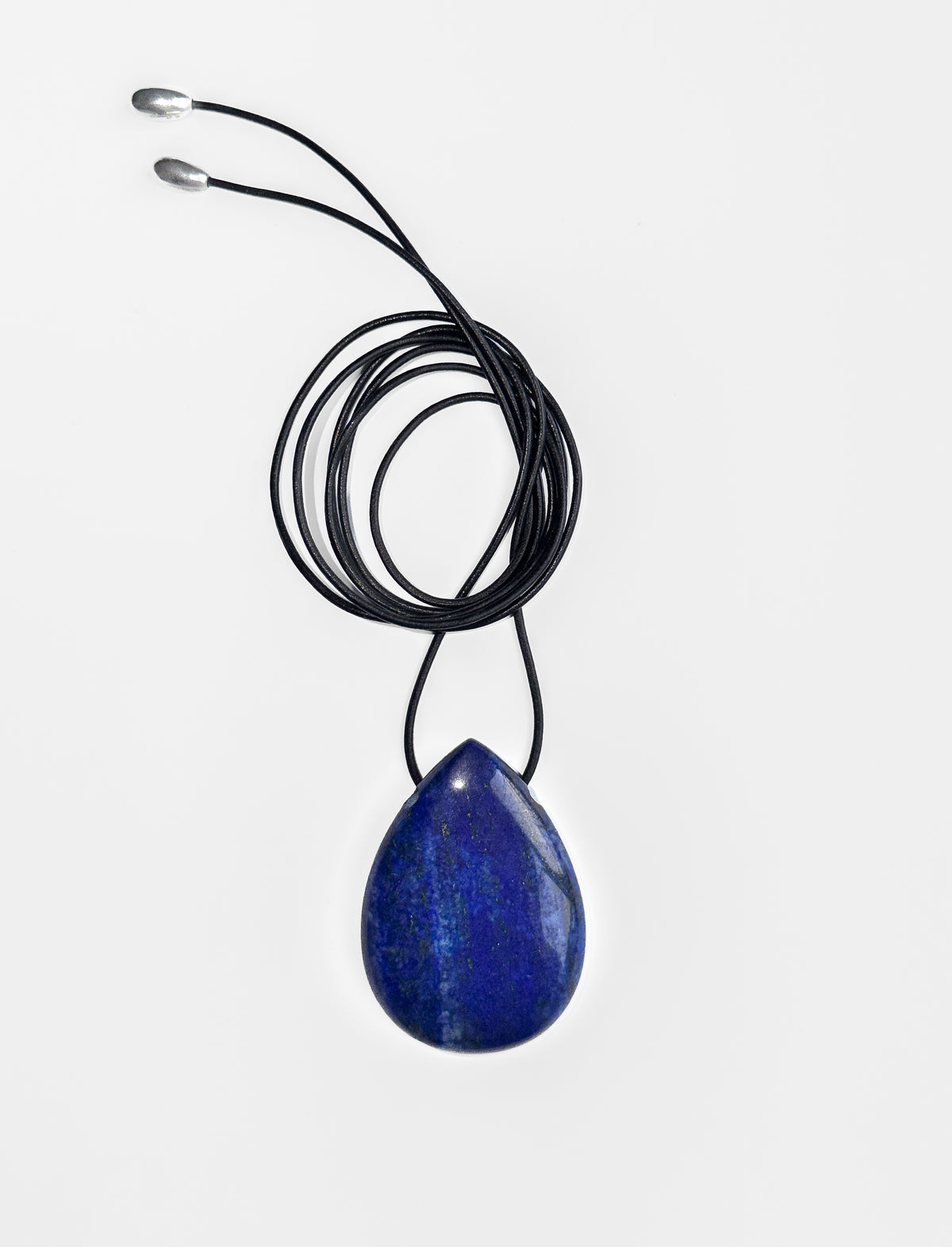 Large lapis teardrop