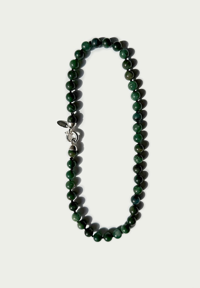 Moss necklace| Fuchsite | Small