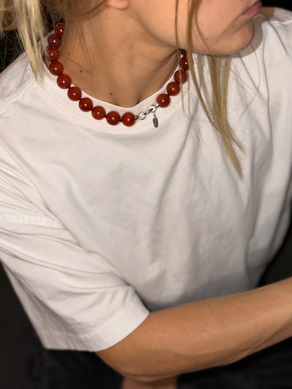 Accent element Necklace | Carnelian