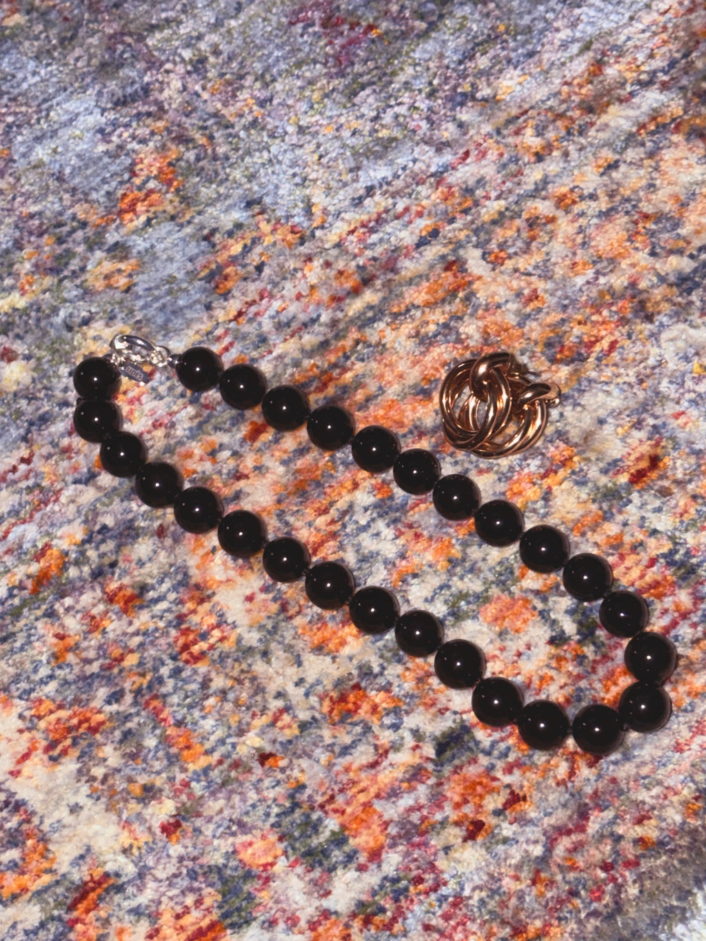 Accent element necklace | Onyx