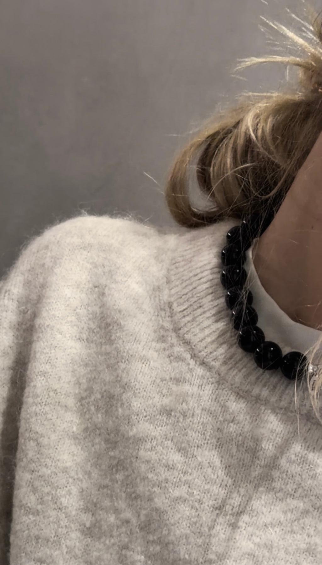 Accent element necklace | Onyx