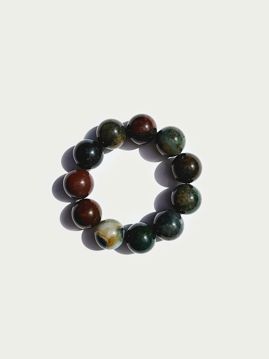 Indian Agate Bracelet
