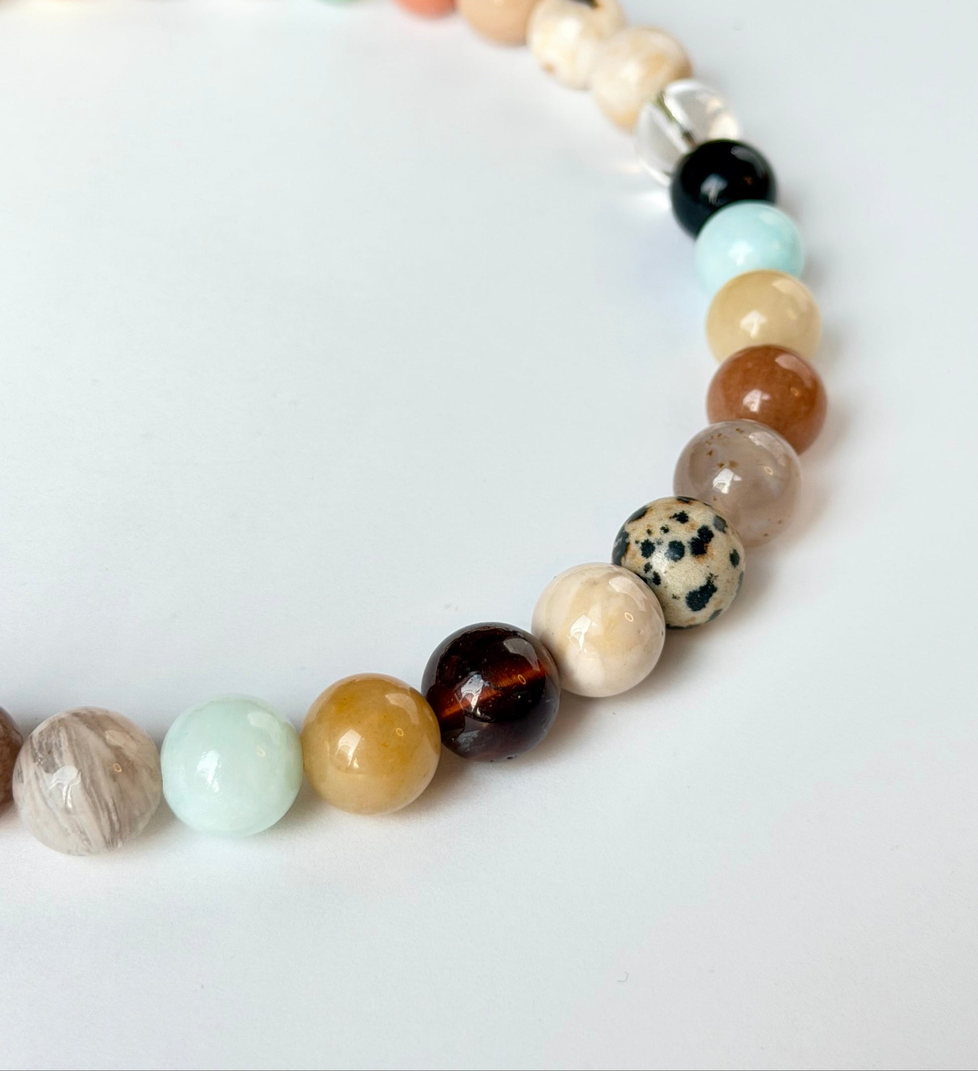 Maya necklace | Stones assorti