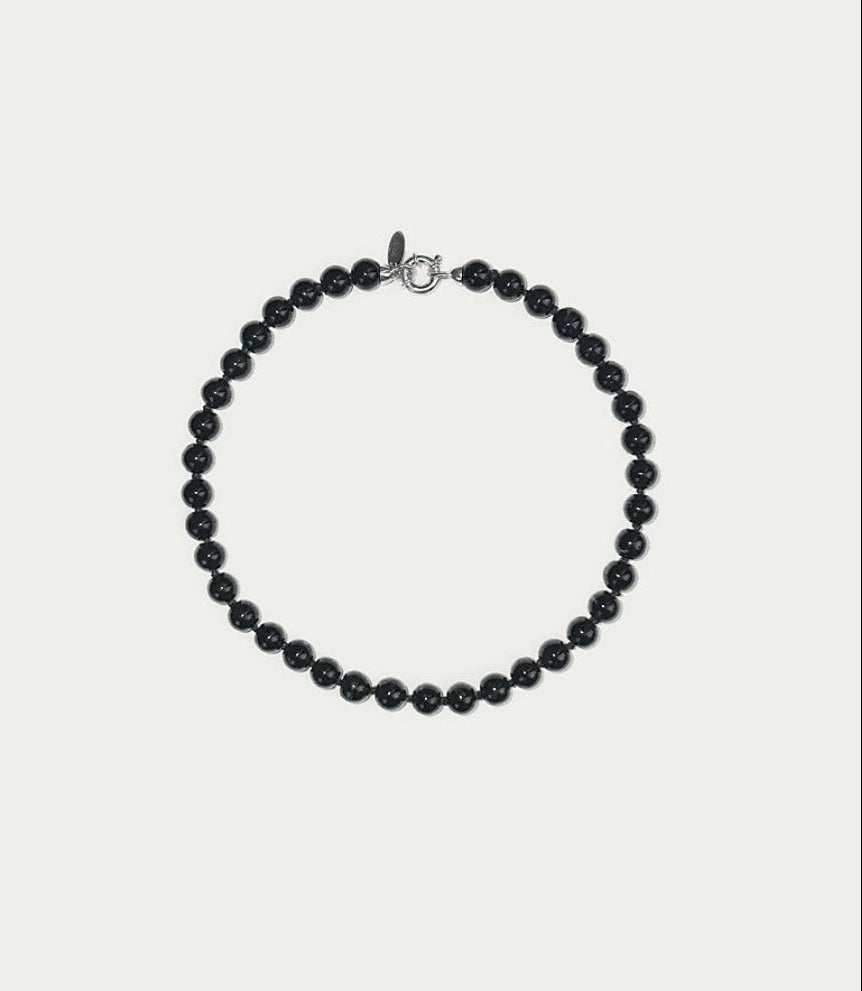 Classic black nekclace | Onyx