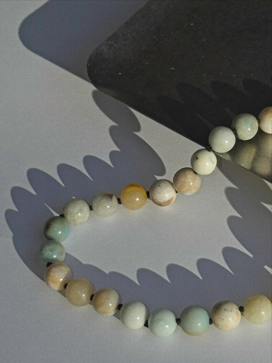 Mėlynos harmonijos vėrinys | Amazonitas