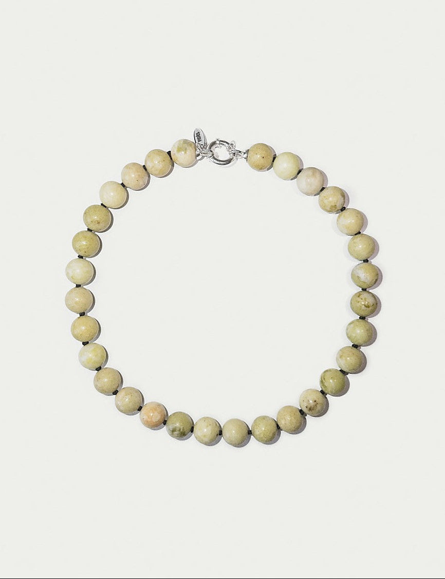 Matcha green necklace | Serpantine