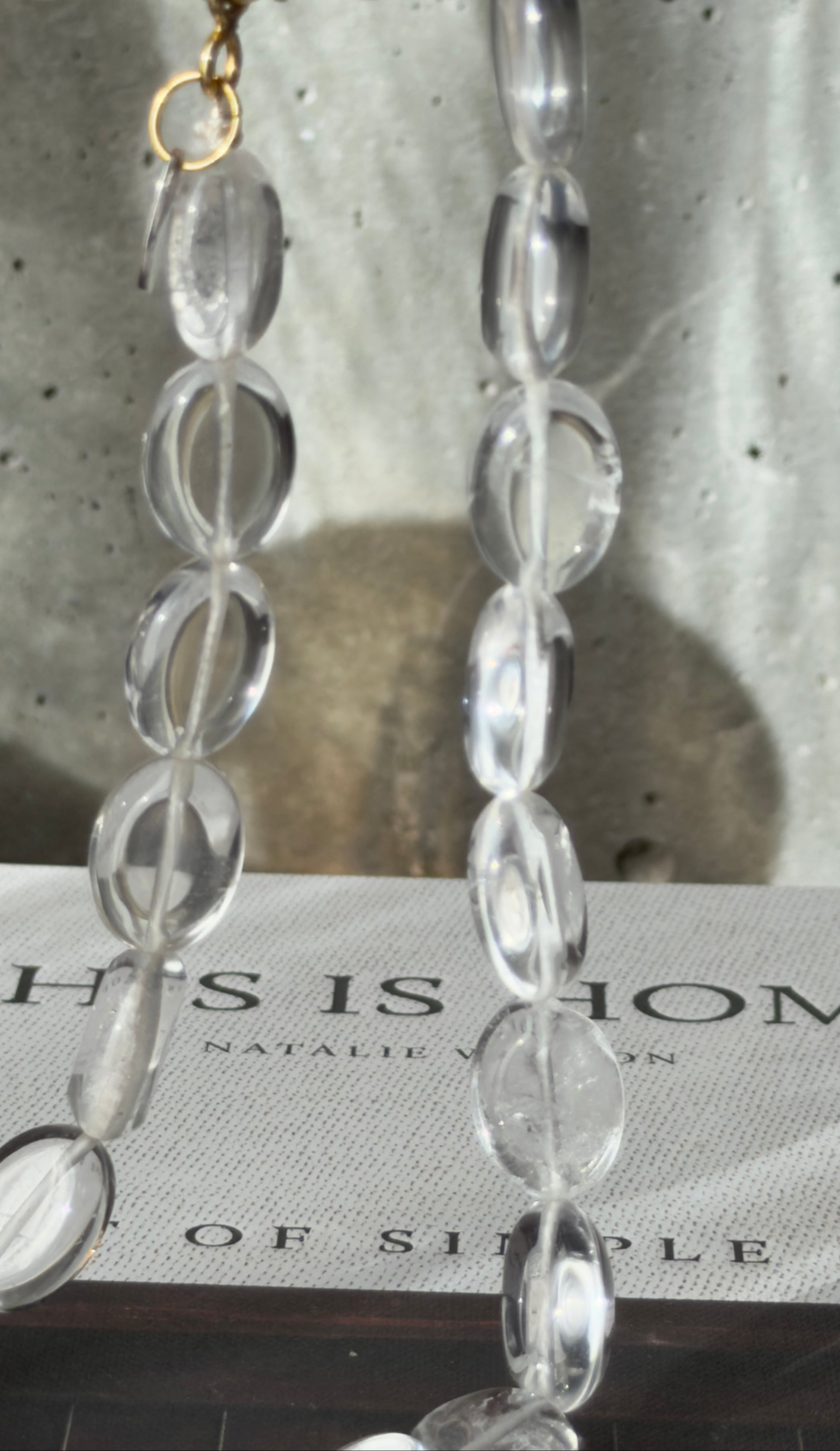 Krištolinio vandens vėrinys | Skaidrus kvarcas