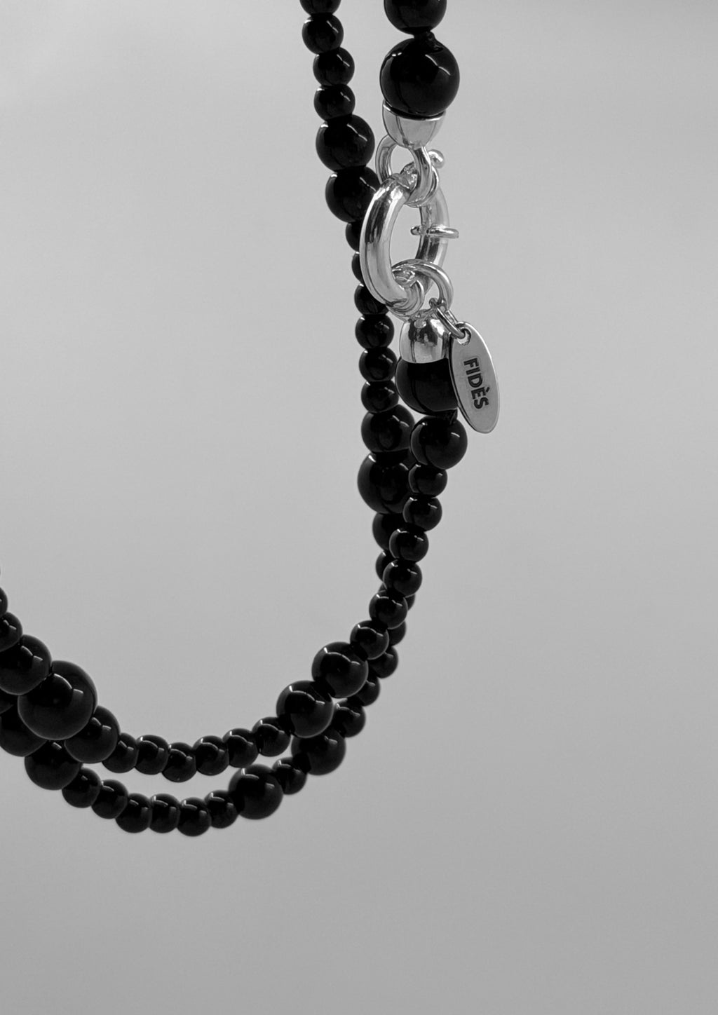 Flow element necklace | Onyx