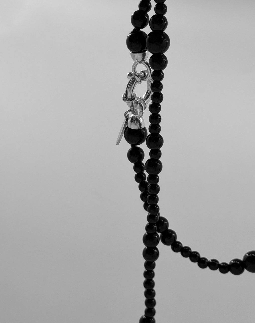 Flow element necklace | Onyx