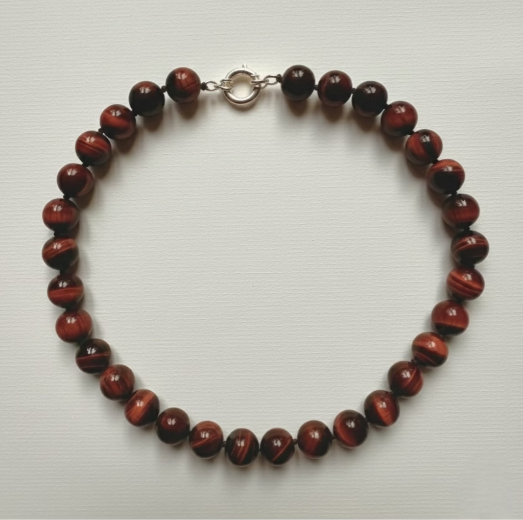 Accent element necklace | Tiger Eye