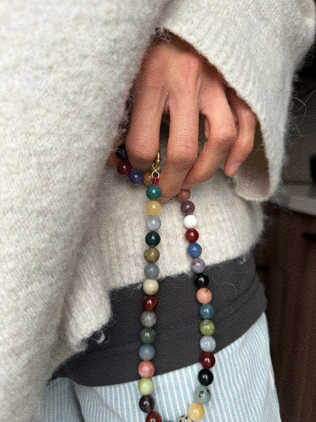 Fusion beads necklace | 10 mm