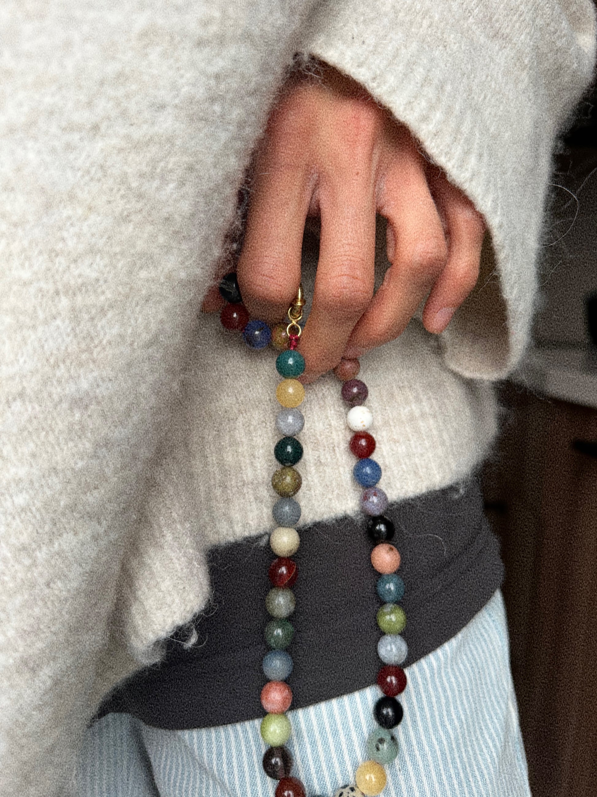 Fusion beads necklace | 10 mm