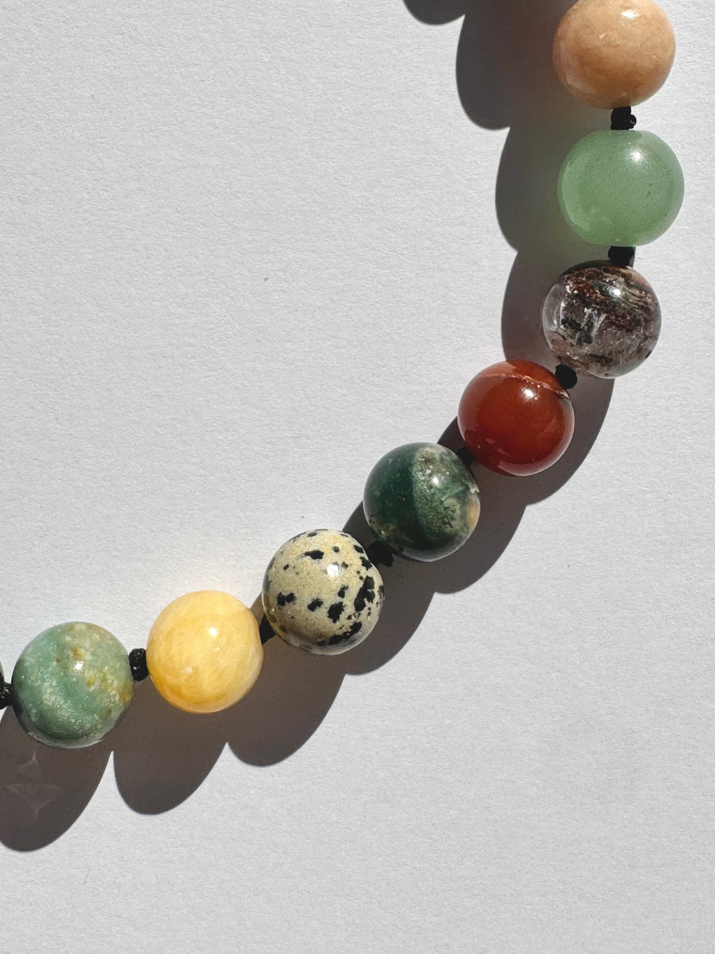 Fusion beads necklace | 12 mm