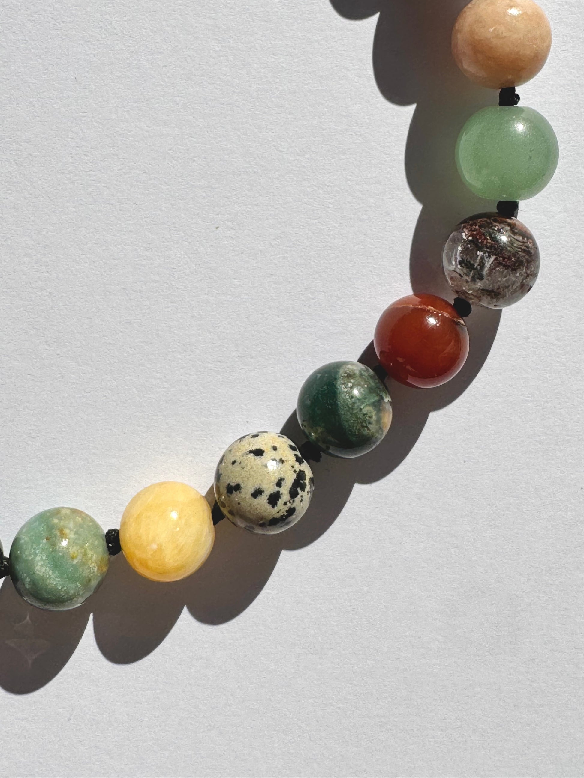 Fusion beads necklace | 12 mm