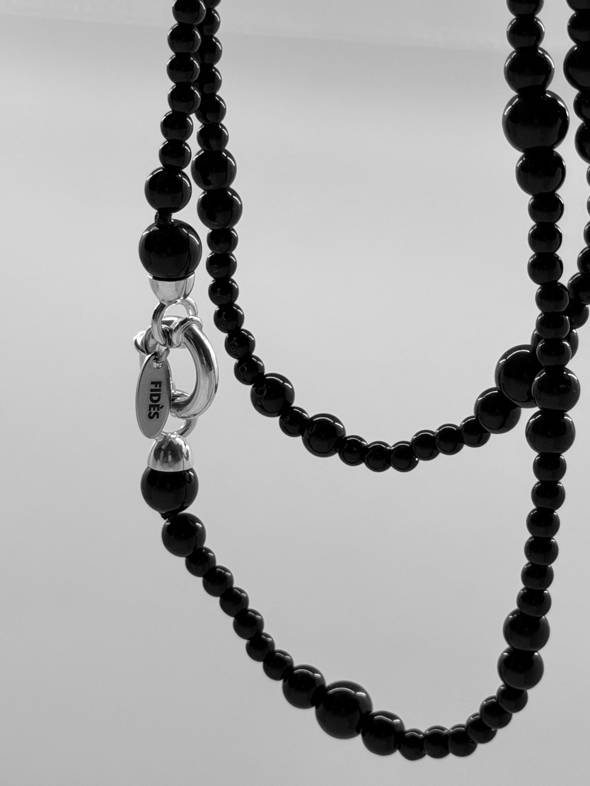 Flow element necklace | Onyx