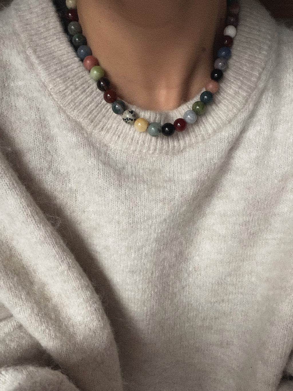 Fusion beads necklace | 10 mm