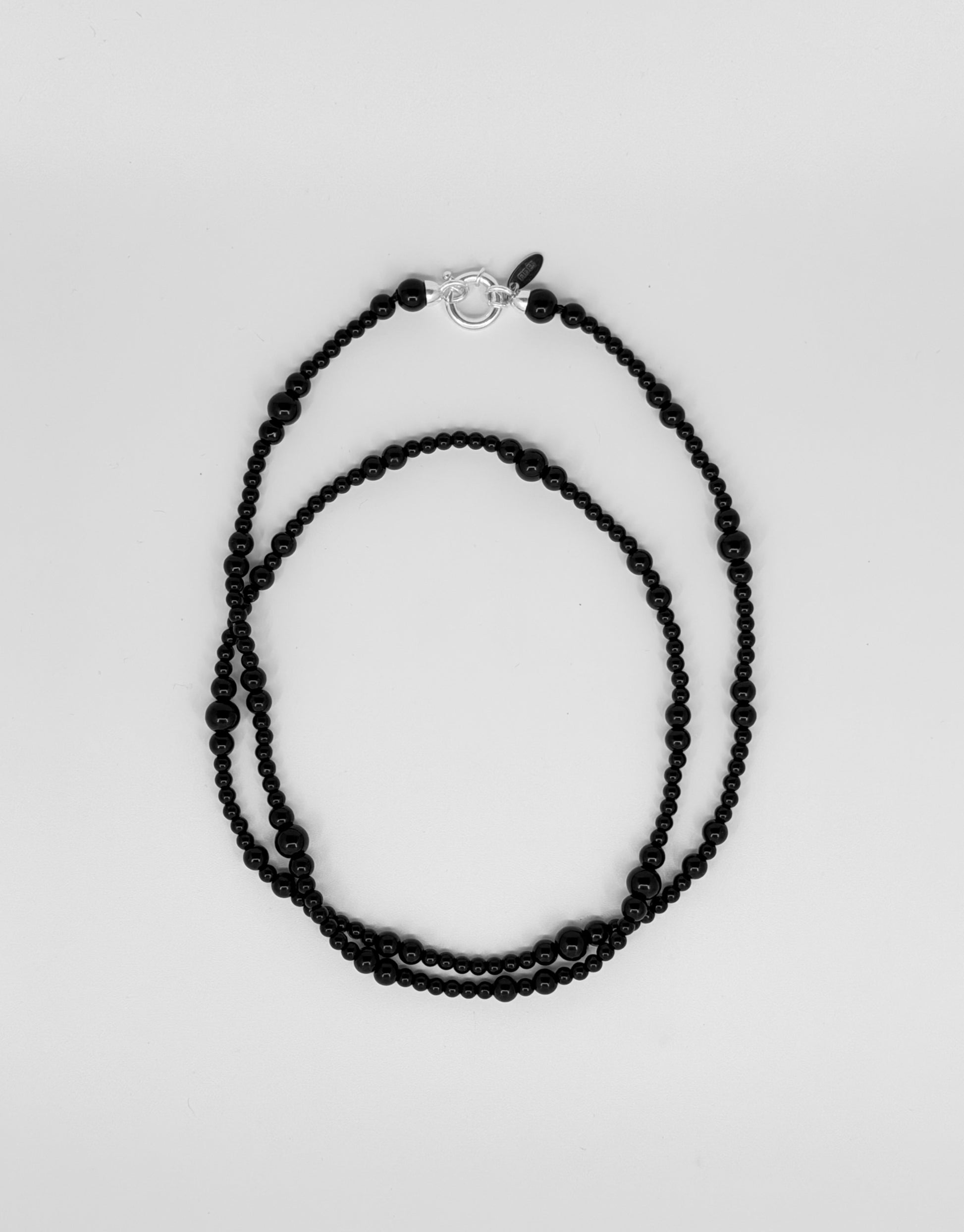 Flow element necklace | Onyx